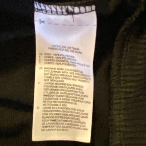 NWOT  Reebok Black Full Zip Jacket Shiny Woven Ladies Lg - Picture 12 of 13